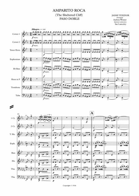 Free Sheet Music Amparito Roca