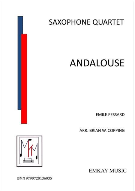 Free Sheet Music Andalouse Saxophone Quartet