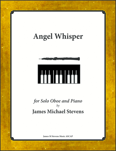 Free Sheet Music Angel Whisper Oboe Piano