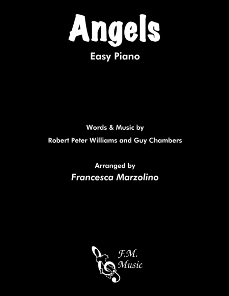 Angels Easy Piano Sheet Music