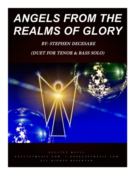 Angels From The Realms Of Glory Duet For Tenor And Bass Solo Sheet Music