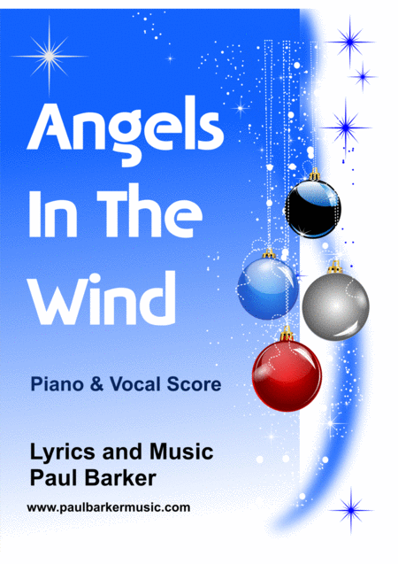 Angels In The Wind Vocal Piano Score Sheet Music