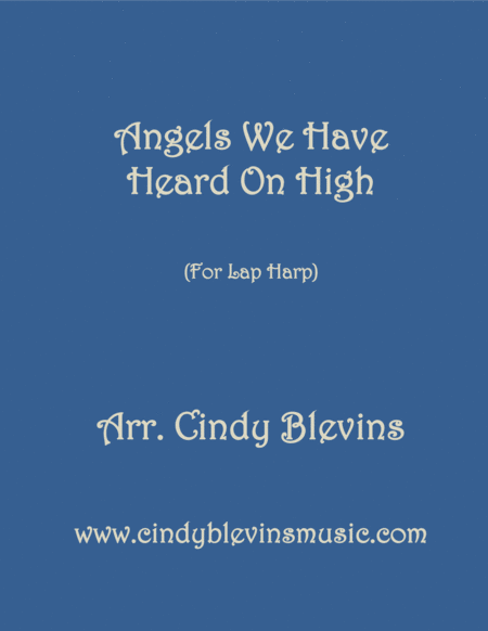 Free Sheet Music Angels We Have Heard On High Arranged For Lap Harp From My Book Feast Of Favorites Vol 1