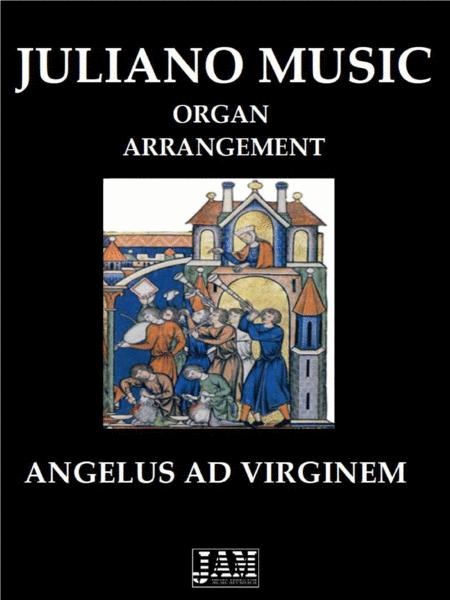 Angelus Ad Virginem Easy Organ Arrangement Anonymous Sheet Music