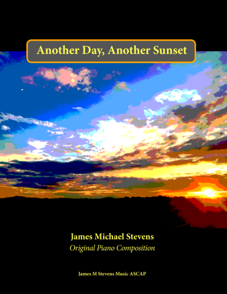 Another Day Another Sunset Sheet Music