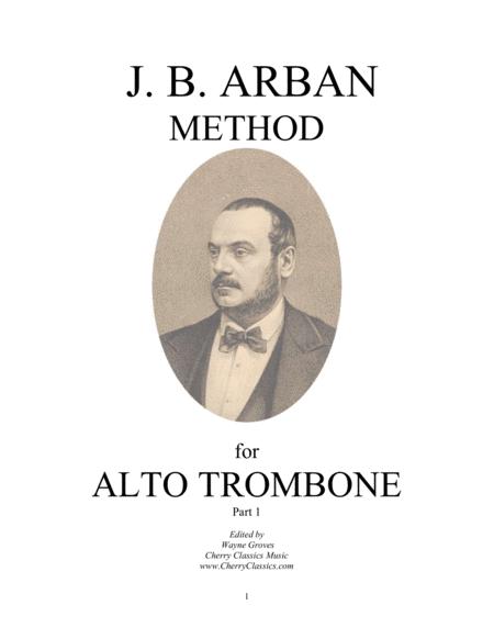 Arban Method For Alto Trombone Part 1 Sheet Music