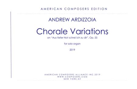 Ardizzoia Chorale Variations On Aus Tiefer Not Sheet Music