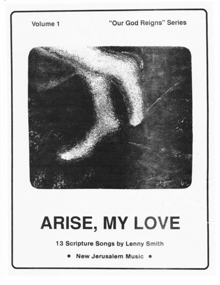 Arise My Love Songbook Sheet Music