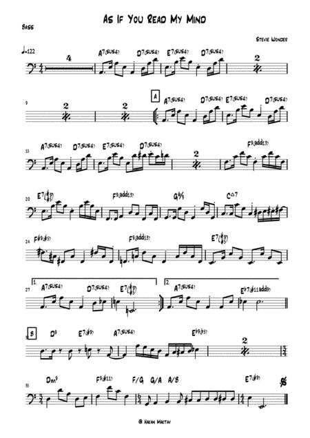 As If You Read My Mind Sheet Music