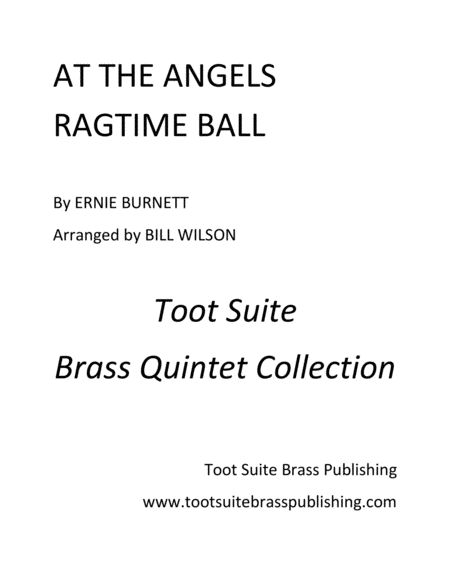 Free Sheet Music At The Angels Ragtime Ball