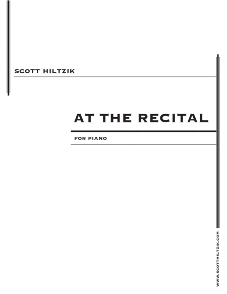 Free Sheet Music At The Recital