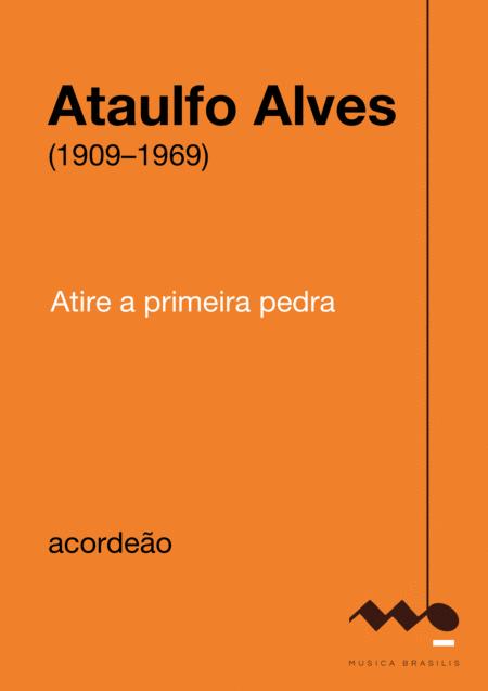 Free Sheet Music Atire A Primeira Pedra