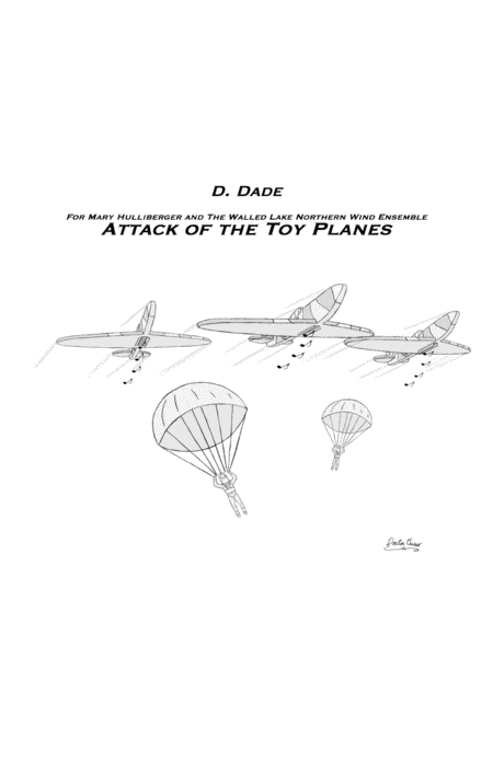 Attack Of The Toy Planes Sheet Music