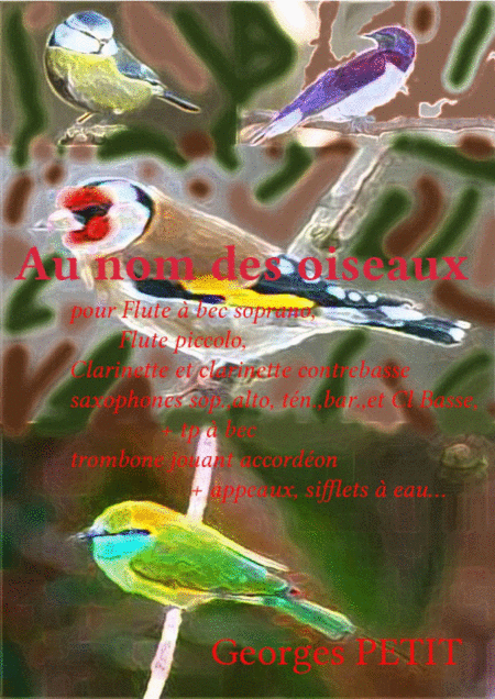 Free Sheet Music Au Nom Des Oiseaux