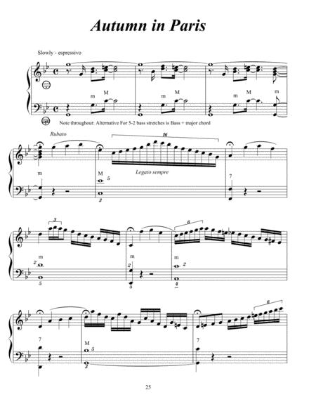 Autunm In Paris Frank Marocco Partitura Para Acordeon Sheet Music For Accordion Sheet Music