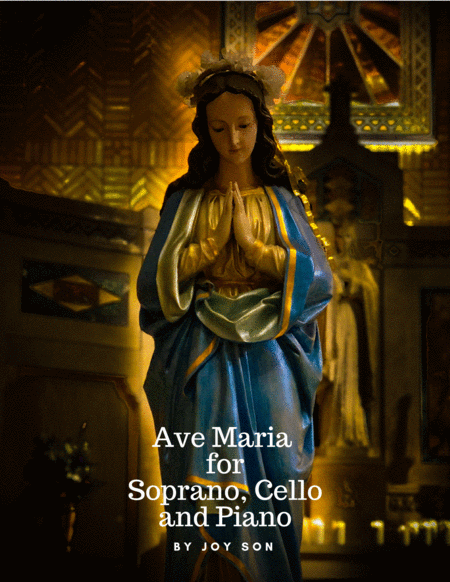 Free Sheet Music Ave Maria For Soprano Cello And Piano