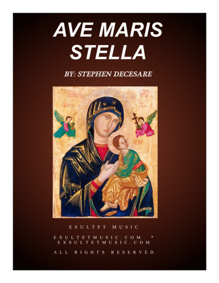 Ave Maris Stella Sheet Music