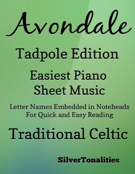 Avondale Easy Piano Sheet Music Tadpole Edition Sheet Music