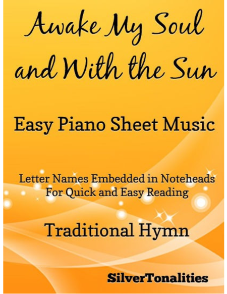 Free Sheet Music Awake My Soul And With The Sun Easy Piano Sheet Music