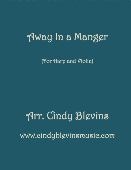 Away In A Manger Arranged For Harp And Violin Sheet Music