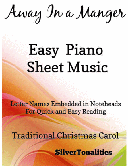 Away In A Manger Easy Piano Sheet Music Sheet Music