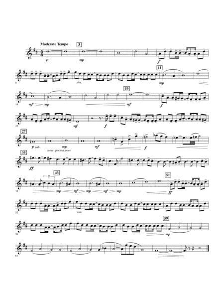 Baba Yetu From Civilization Iv Arr Johnnie Vinson Pt 2 Eb Alto Saxophone Sheet Music