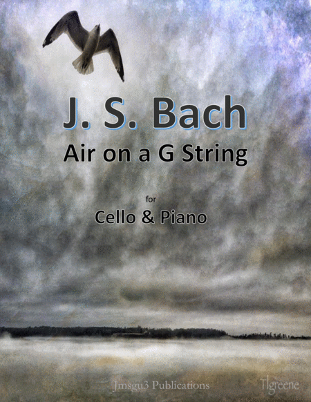 Free Sheet Music Bach Air On A G String For Cello Piano