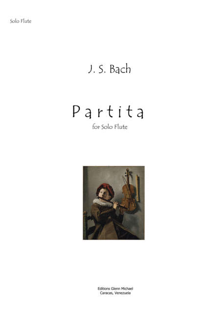 Bach Flute Partita In A Minor Sheet Music