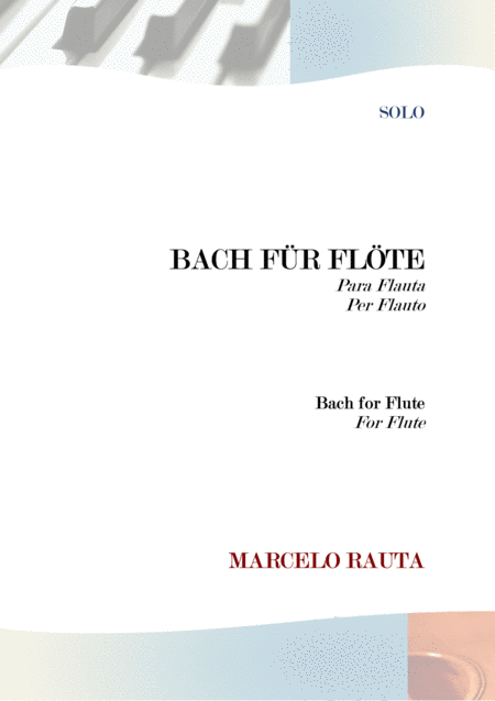 Free Sheet Music Bach Fr Flte Bach For Flute