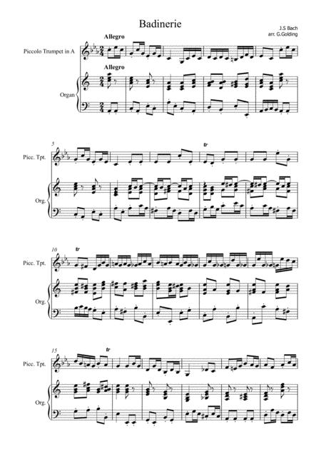 Badinere Sheet Music