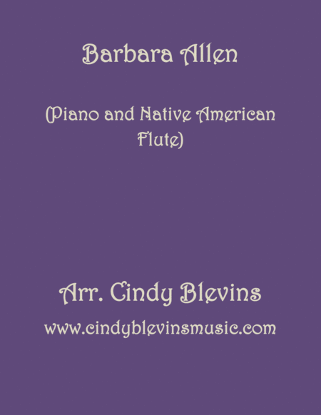 Barbara Allen Arranged For Piano And Native American Flute Sheet Music