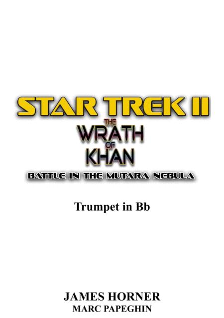 Battle In The Mutara Nebula From Star Trek 2 Trumpet Sheet Music