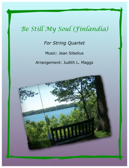 Be Still My Soul Finlandia For String Quartet Sheet Music