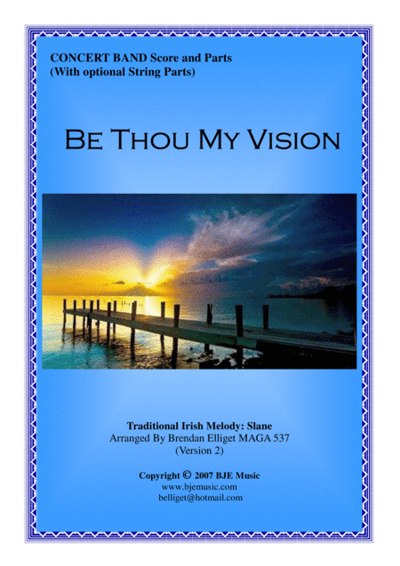Free Sheet Music Be Thou My Vision Concert Band