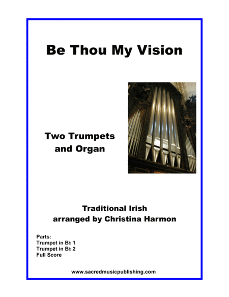 Be Thou My Vision Two Trumpets And Organ Sheet Music