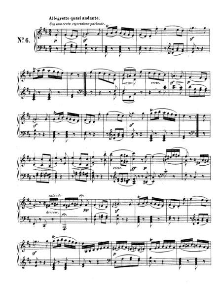 Beethoven 7 Bagatelles Op 33 No 6 Complete Version Sheet Music