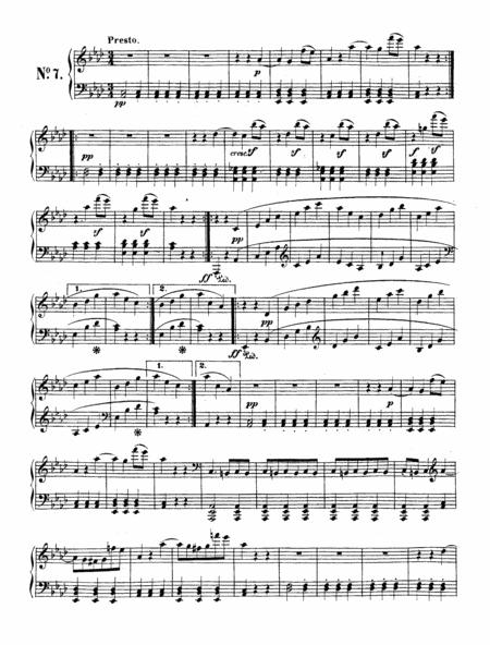 Beethoven 7 Bagatelles Op 33 No 7 Complete Version Sheet Music