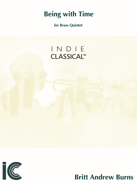 Free Sheet Music Being With Time For Brass Quintet