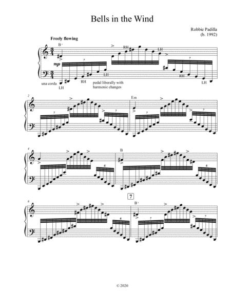 Bells In The Wind Sheet Music