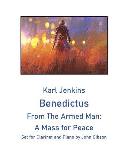 Benedictus By Karl Jenkins Set For Bb Clarinet And Piano Sheet Music