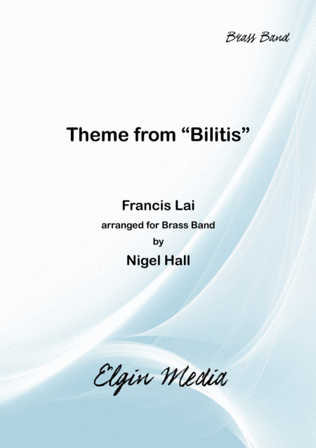 Bilitis Theme From Sheet Music