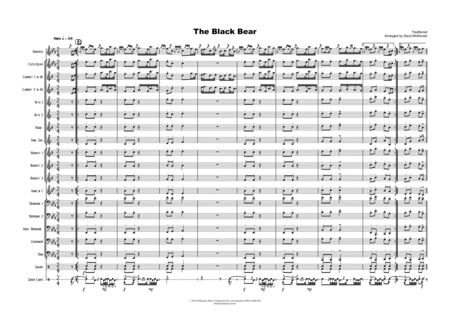 Free Sheet Music Black Bear Marching Band With Highland Pipe Band