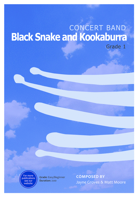 Free Sheet Music Black Snake And Kookaburra