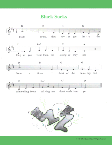 Black Socks Sheet Music