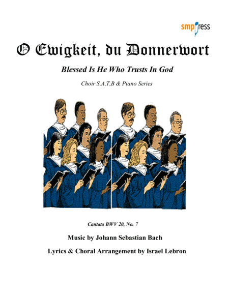 Blessed Is He Who Trusts In God Lyrics By Lebron Sheet Music