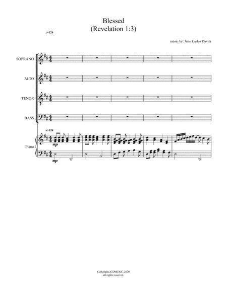 Blessed Revelation 1 3 Sheet Music