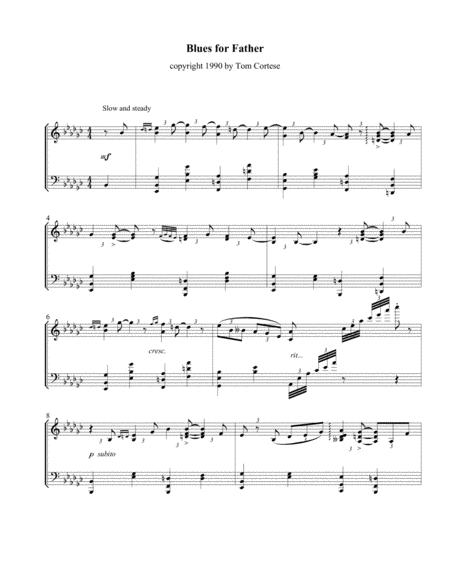 Blues For Father Sheet Music