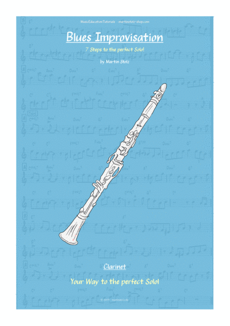 Free Sheet Music Blues In C Clarinet Improvisation Guide