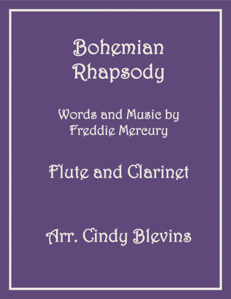 Bohemian Rhapsody For Flute And Clarinet Sheet Music