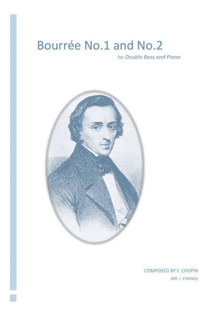 Bourres No 1 And No 2 For Double Bass Sheet Music